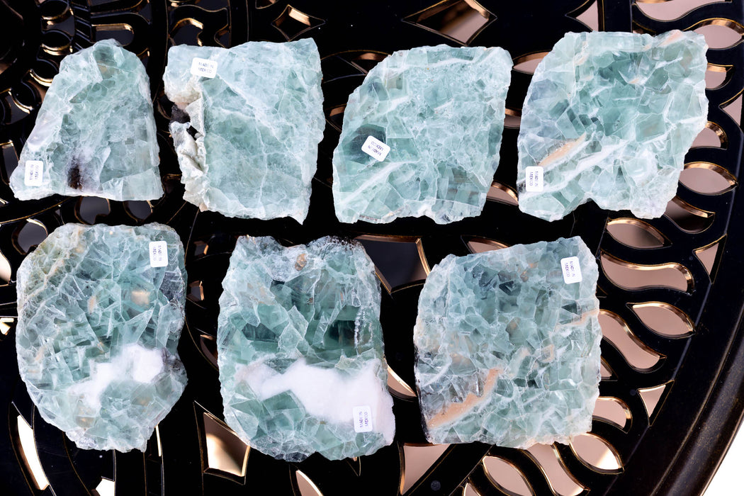 Fluorite Slabs From Mexico | Green Fluorite Slabs | Blue Fluorite Slabs | YOU CHOOSE!