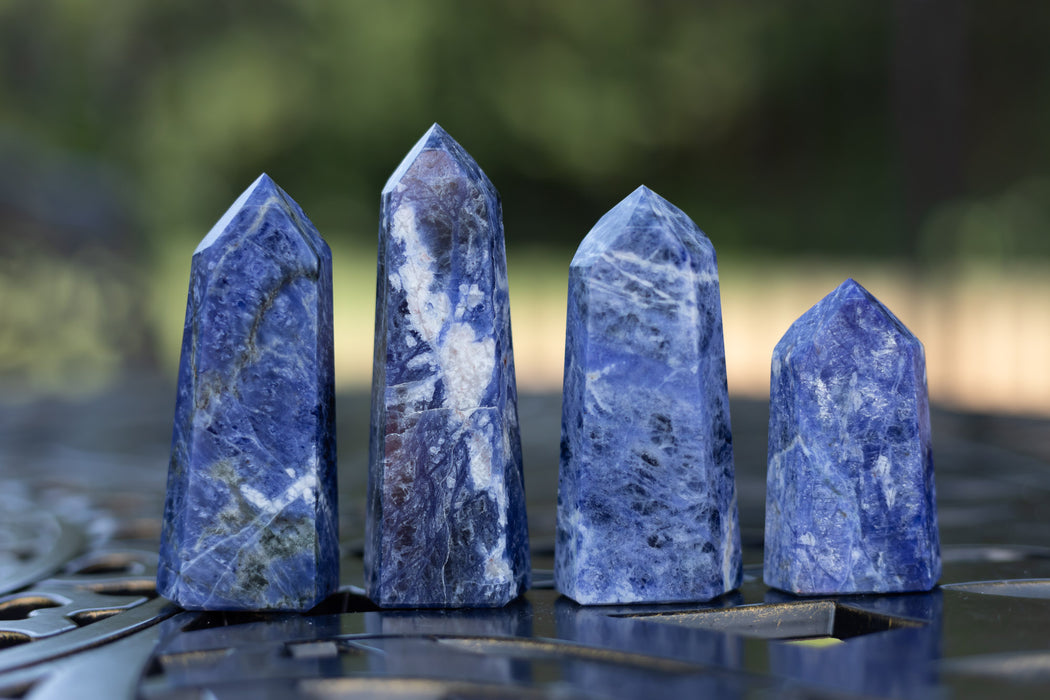 High Quality Brazilian Sodalite Towers | Sodalite Towers From Brazil | YOU CHOOSE!