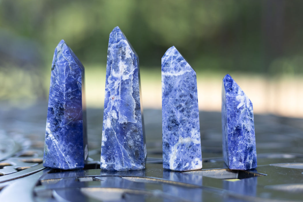 High Quality Brazilian Sodalite Towers | Sodalite Towers From Brazil | YOU CHOOSE!