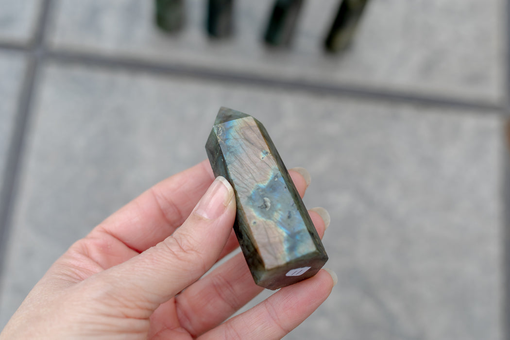 Labradorite Towers with Flash | YOU CHOOSE