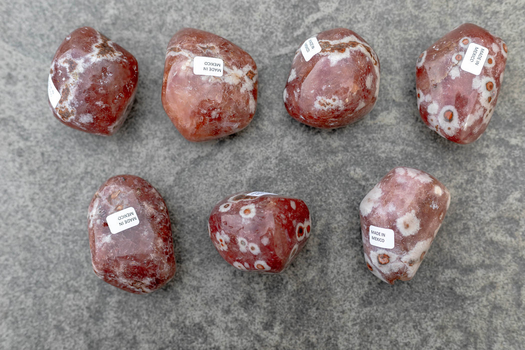High Grade Pink Amethyst Pebbles | XL Tumbles | YOU CHOOSE