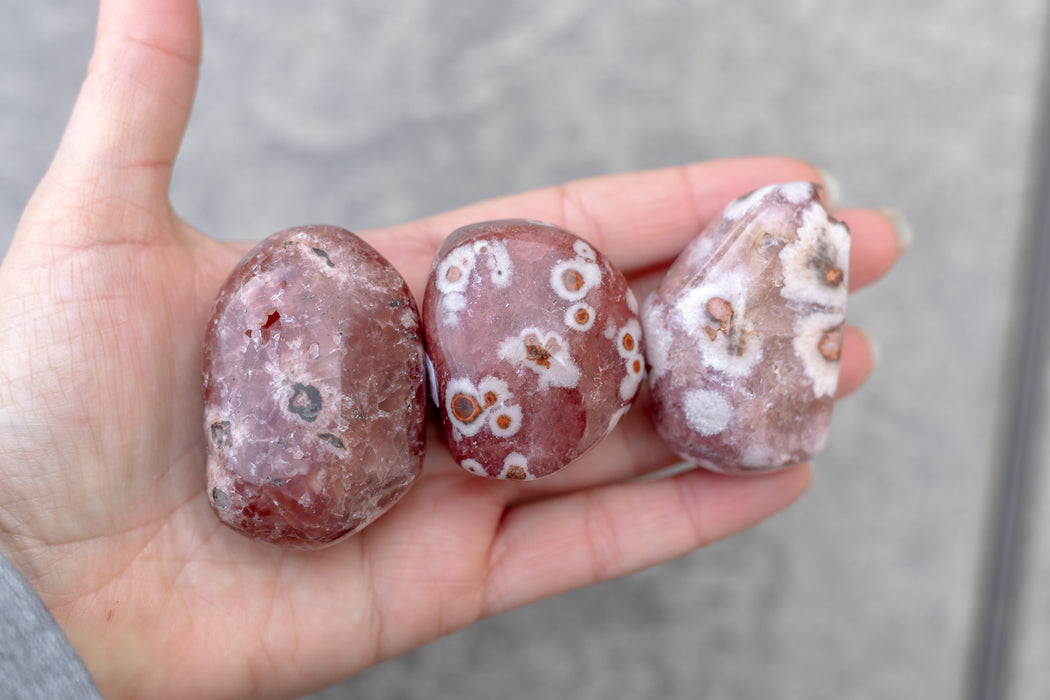 High Grade Pink Amethyst Pebbles | XL Tumbles | YOU CHOOSE