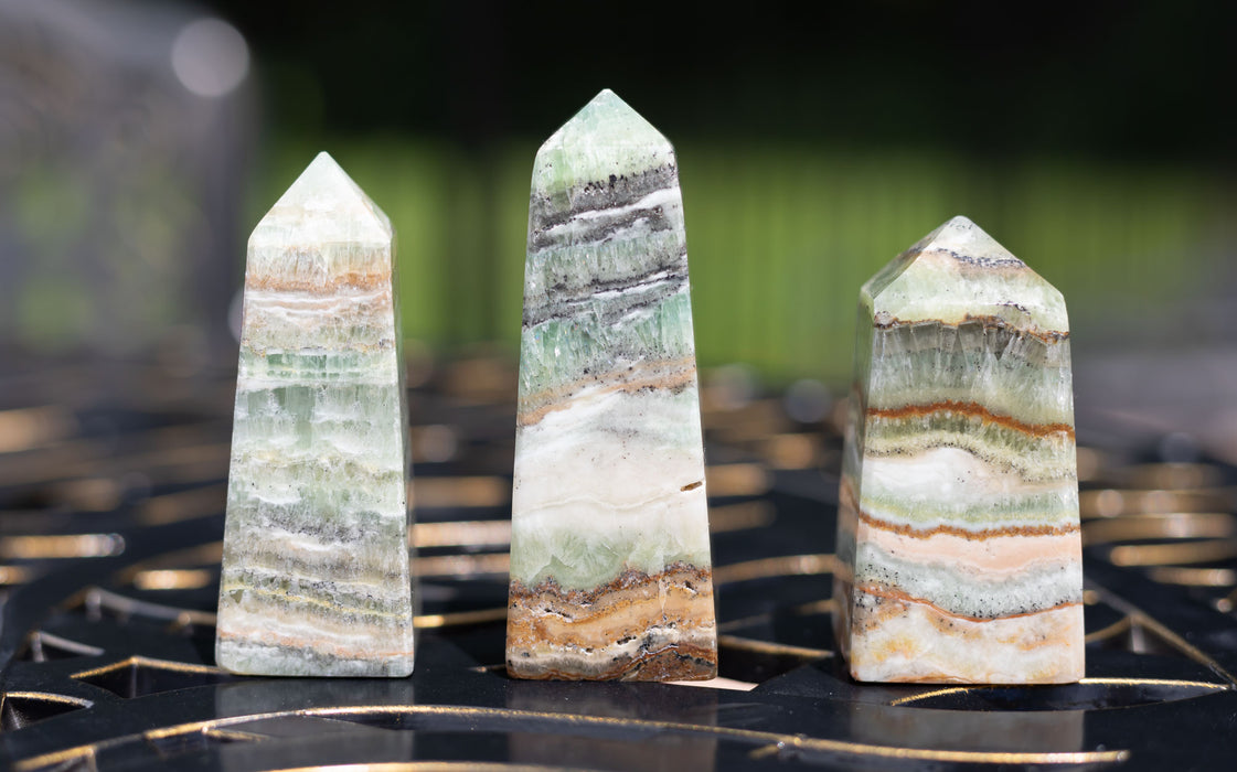 Kiwi Calcite Towers From Pakistan | YOU CHOOSE!