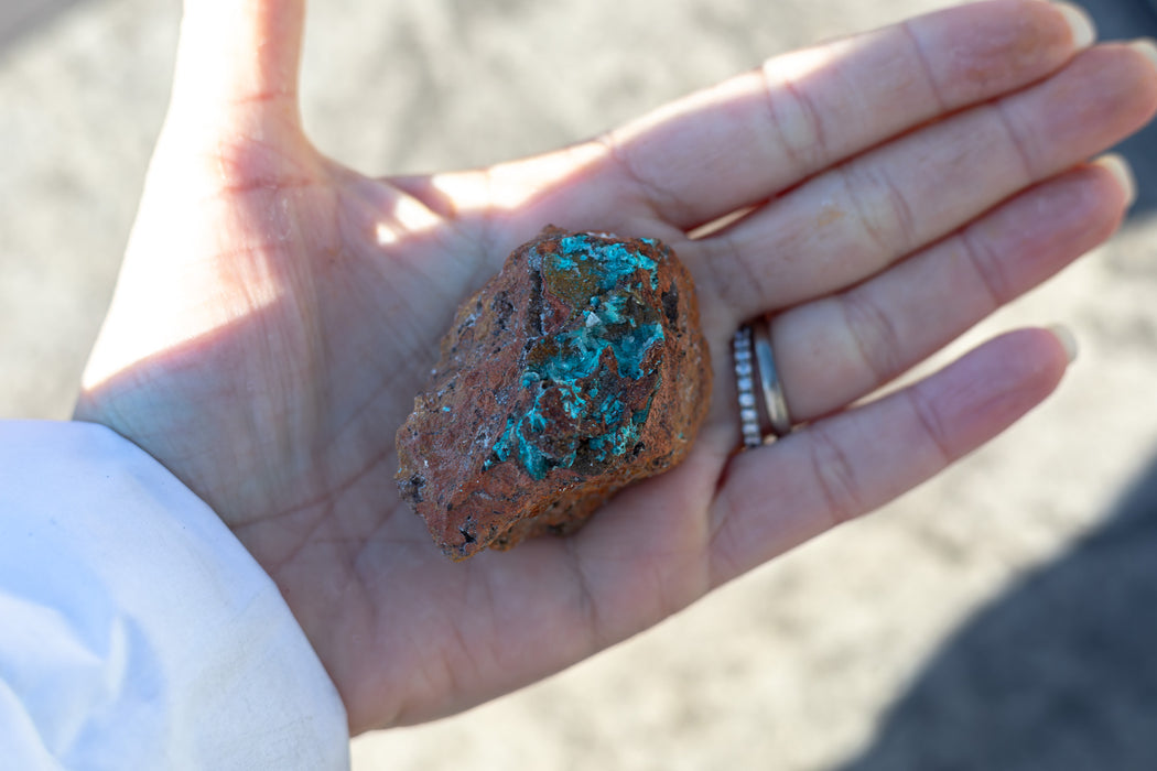 Mexican Mixed Minerals | Rosasite | Calcite