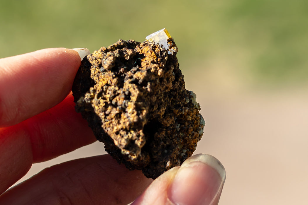 Mexican Mixed Mineral Specimen | Wulfenite | Mimetite