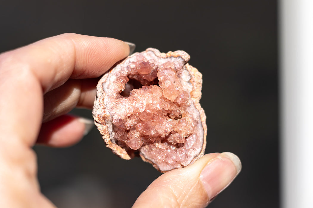 A Grade Pink Amethyst Geodes | Pink Amethyst Clusters | YOU CHOOSE