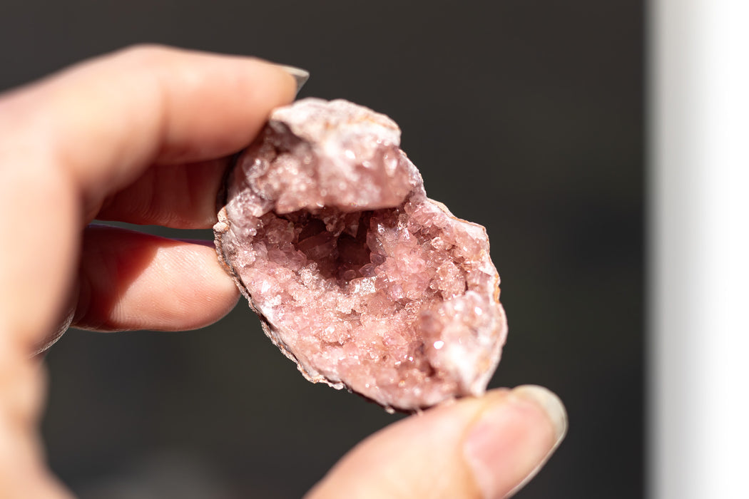 A Grade Pink Amethyst Geodes | Pink Amethyst Clusters | YOU CHOOSE