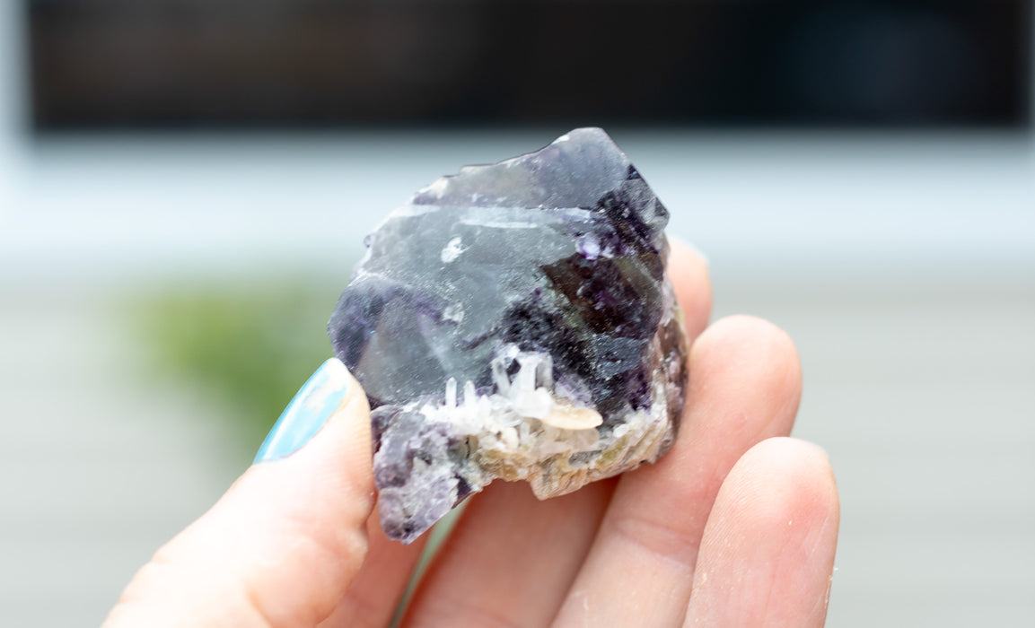 Yindu Fluorite from Inner Mongolia | Purple Blue Fluorite | UV Reactive | YOU CHOOSE!