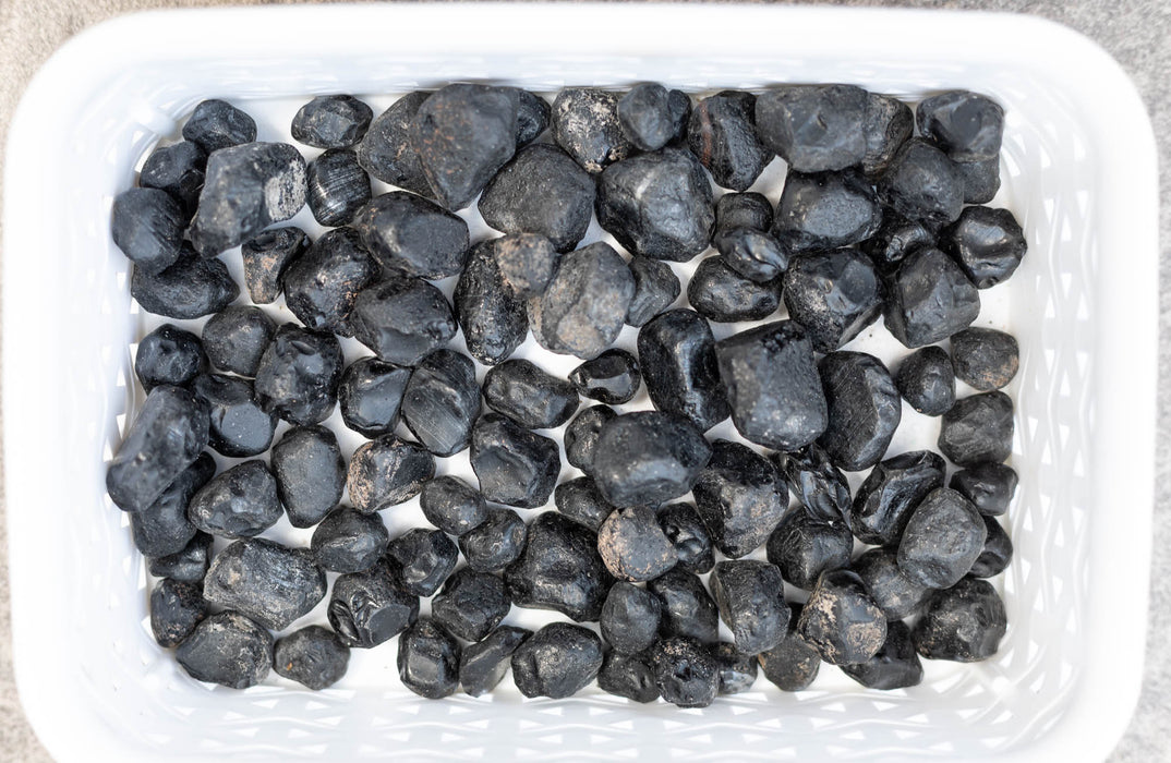 Apache Tears | Rough Volcanic Obsidian | Multiple Sizes To Choose From