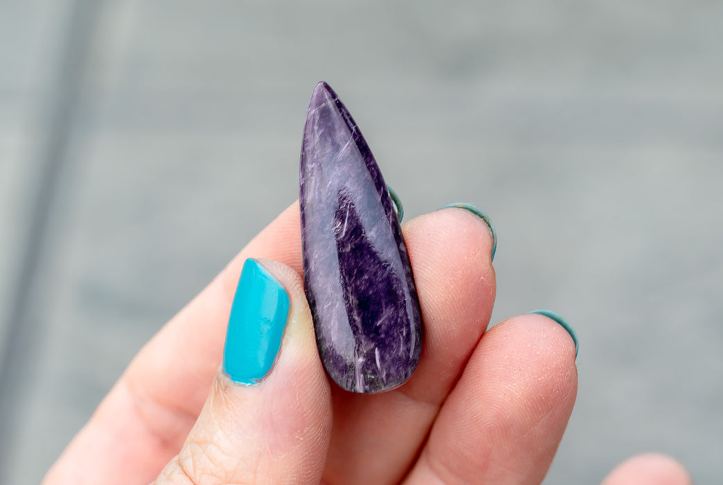 Charoite Cabochons | High Quality Charoite Cabs | YOU CHOOSE