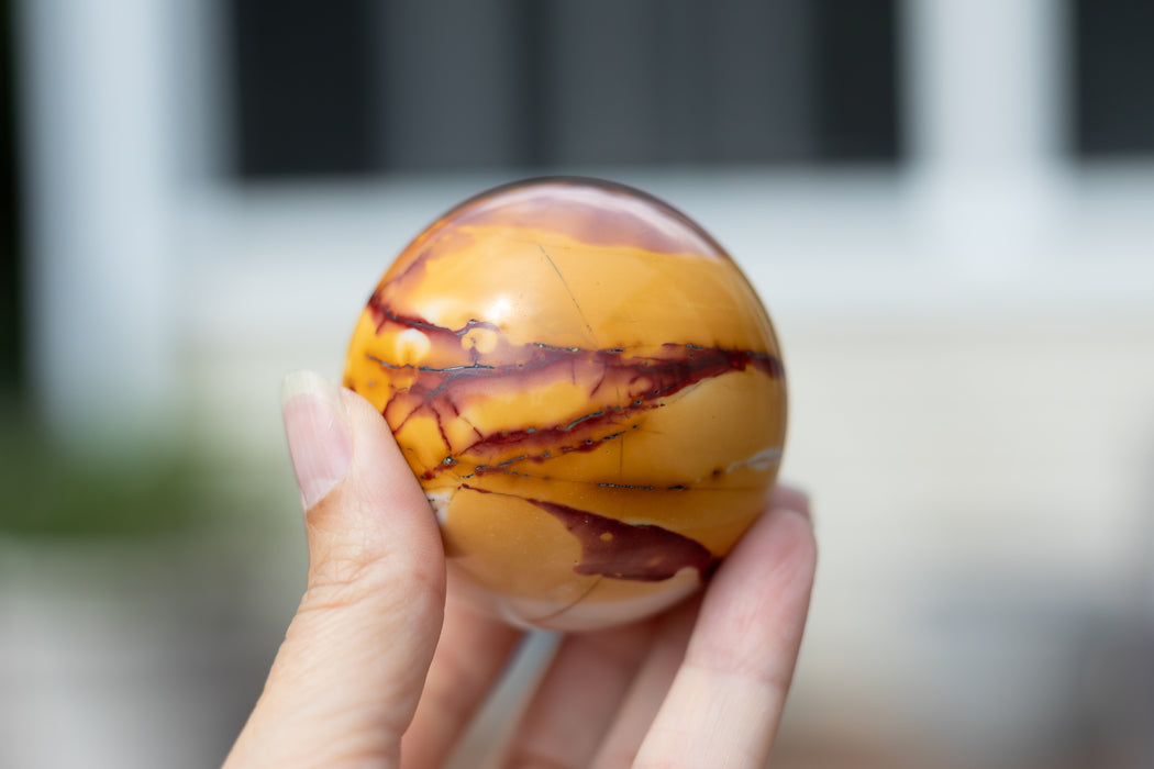 Mookaite Jasper Spheres - YOU CHOOSE