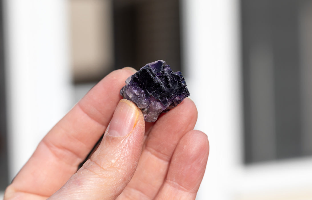 Raw Purple Fluorite From Muzquiz, Mexico | Purple Fluorite Specimens