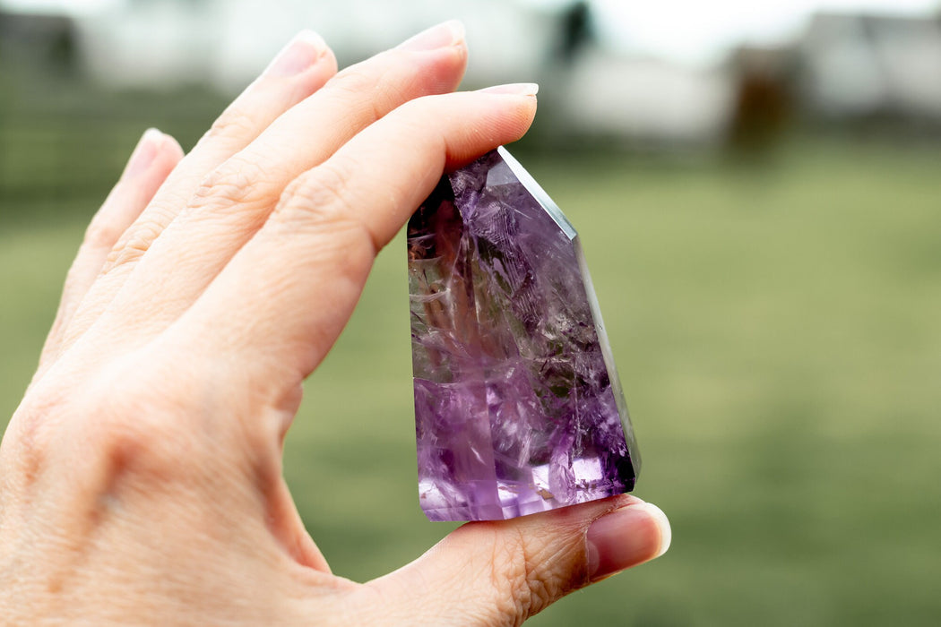 High Quality Amethyst Towers From Brazil | Brazilian Amethyst Points | High Quality Amethyst Towers - YOU Choose