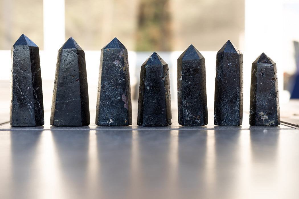 Large Black Tourmaline Towers | High Quality Black Tourmaline Crystal Towers | YOU CHOOSE!