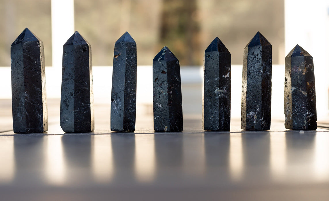 Large Black Tourmaline Towers | High Quality Black Tourmaline Crystal Towers | YOU CHOOSE!